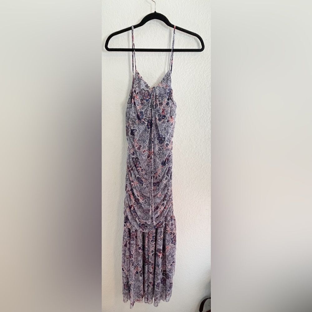 Anthropologie x Misa Los Angeles halter chiffon dress. Lux bohemian. Medium. NWT - Picture 6 of 11